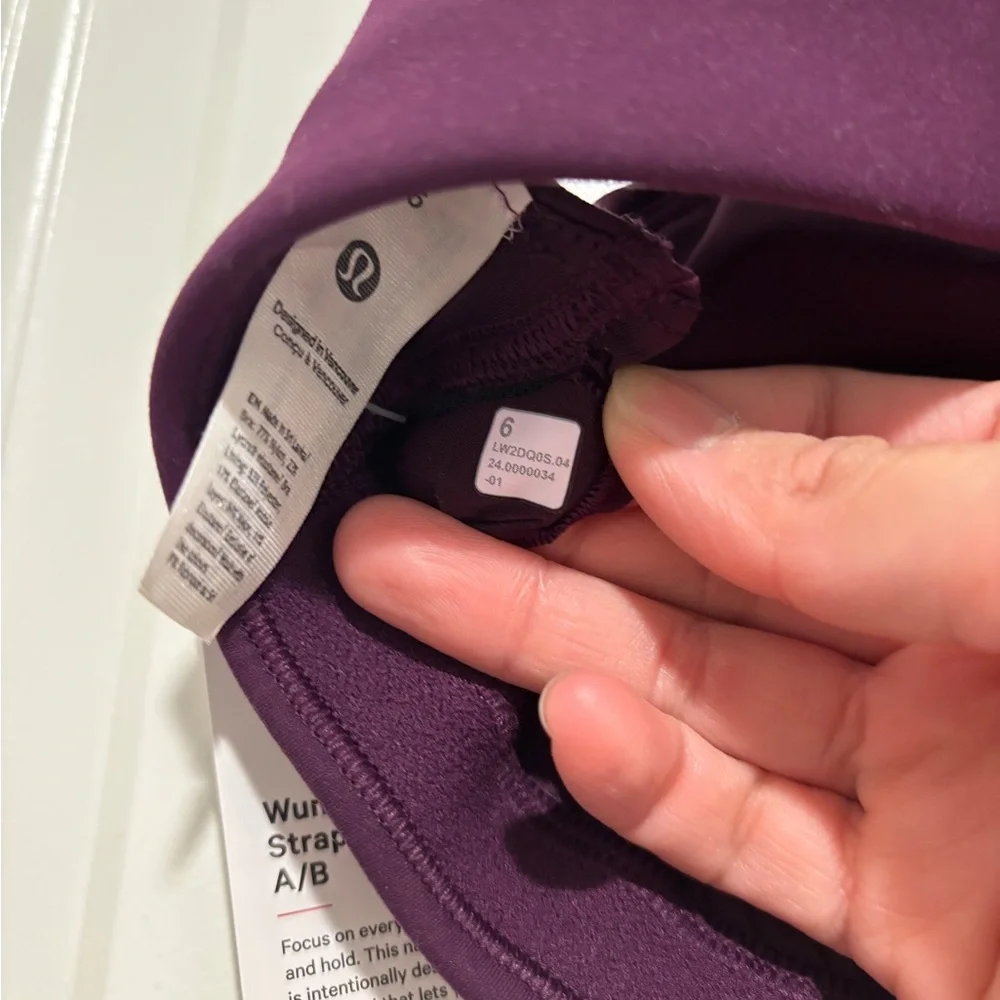 NWT Lululemon x Peloton Wunder Train Strappy Racer Sports Bra - Picture 5 of 7